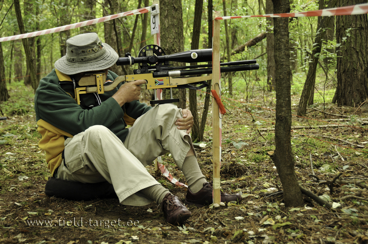 Seenioride 5. koht. Johan Jansen Lõuna- Aafrikast. Air Arms ProTarget, Lynx 10-50x60, Air Arms Field. 59 tabamust